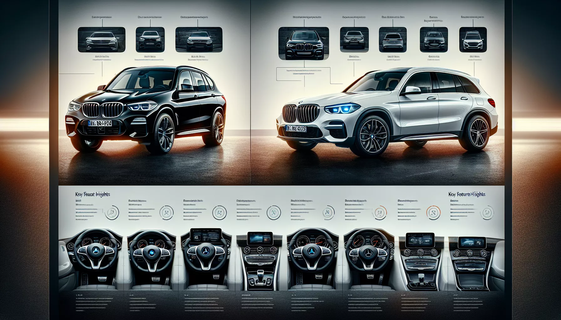 Tổng quan BMW X3 và Mercedes-Benz GLC