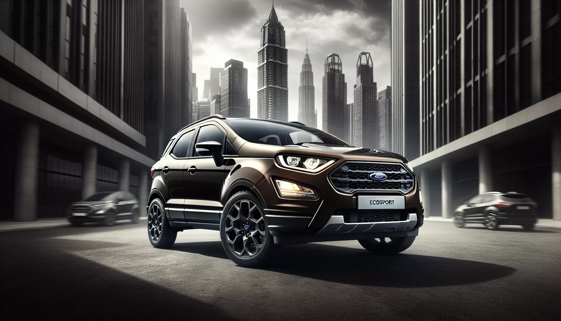 Ford EcoSport với thiết kế ngoại thất mạnh mẽ và cá tính