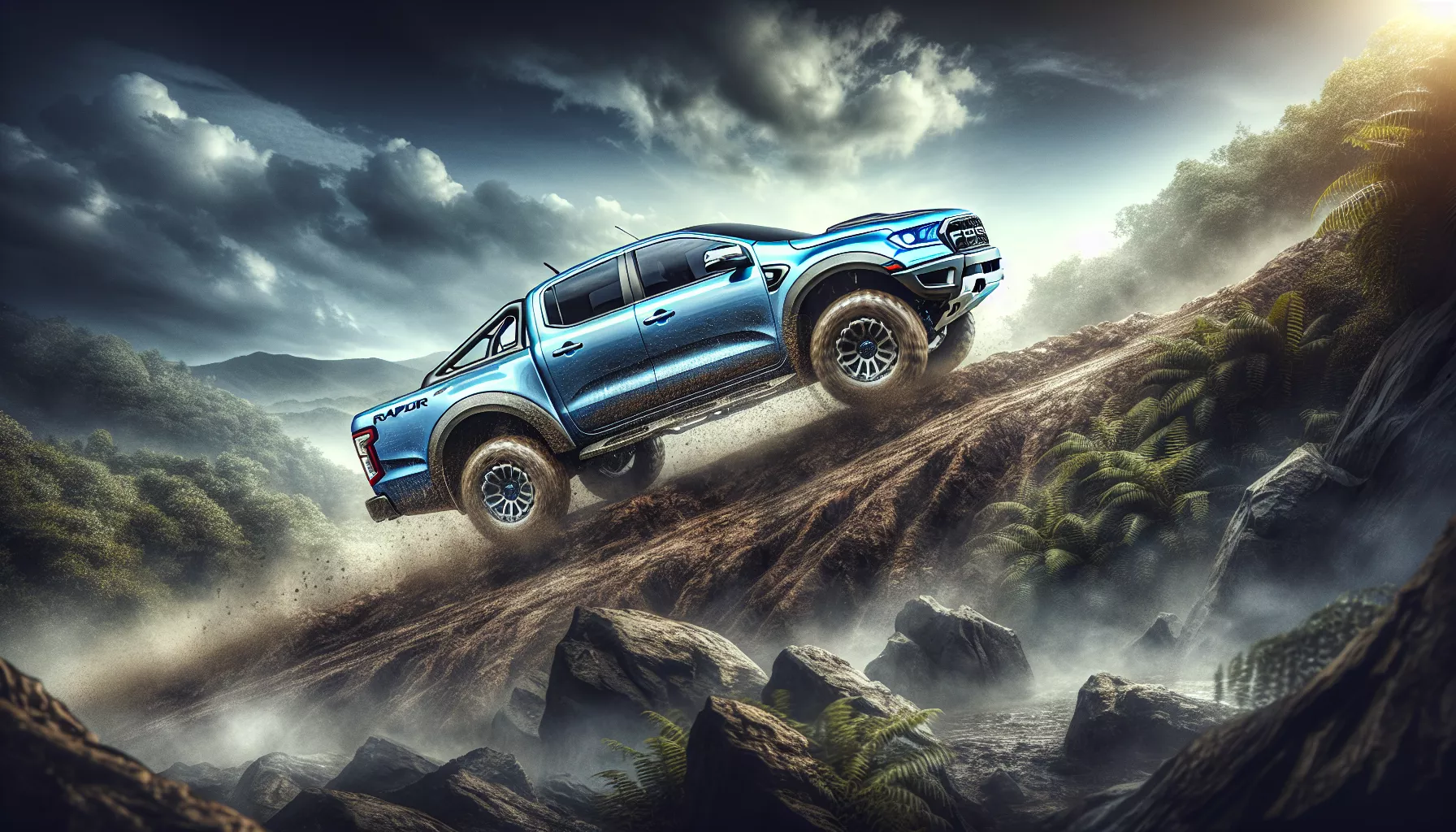 Ford Ranger Raptor thể hiện khả năng off-road vượt trội