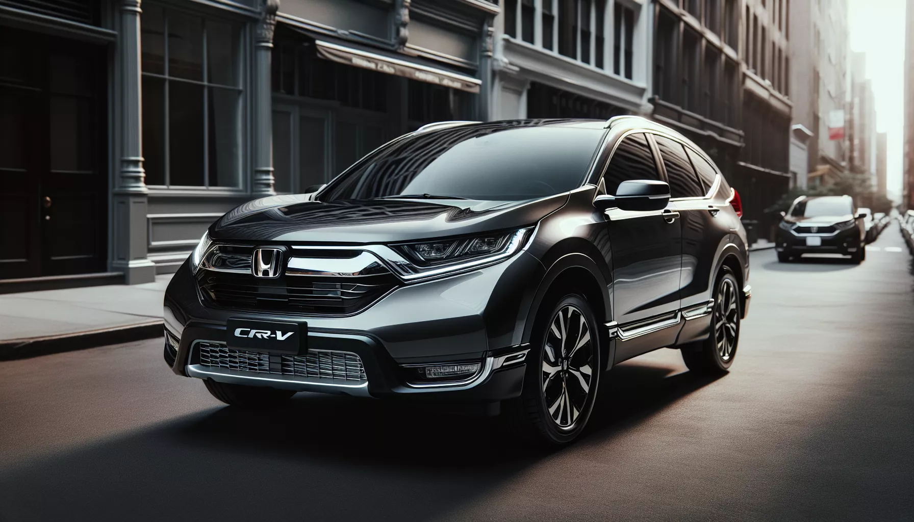 Honda CR-V với ngoại thất hiện đại và thanh lịch