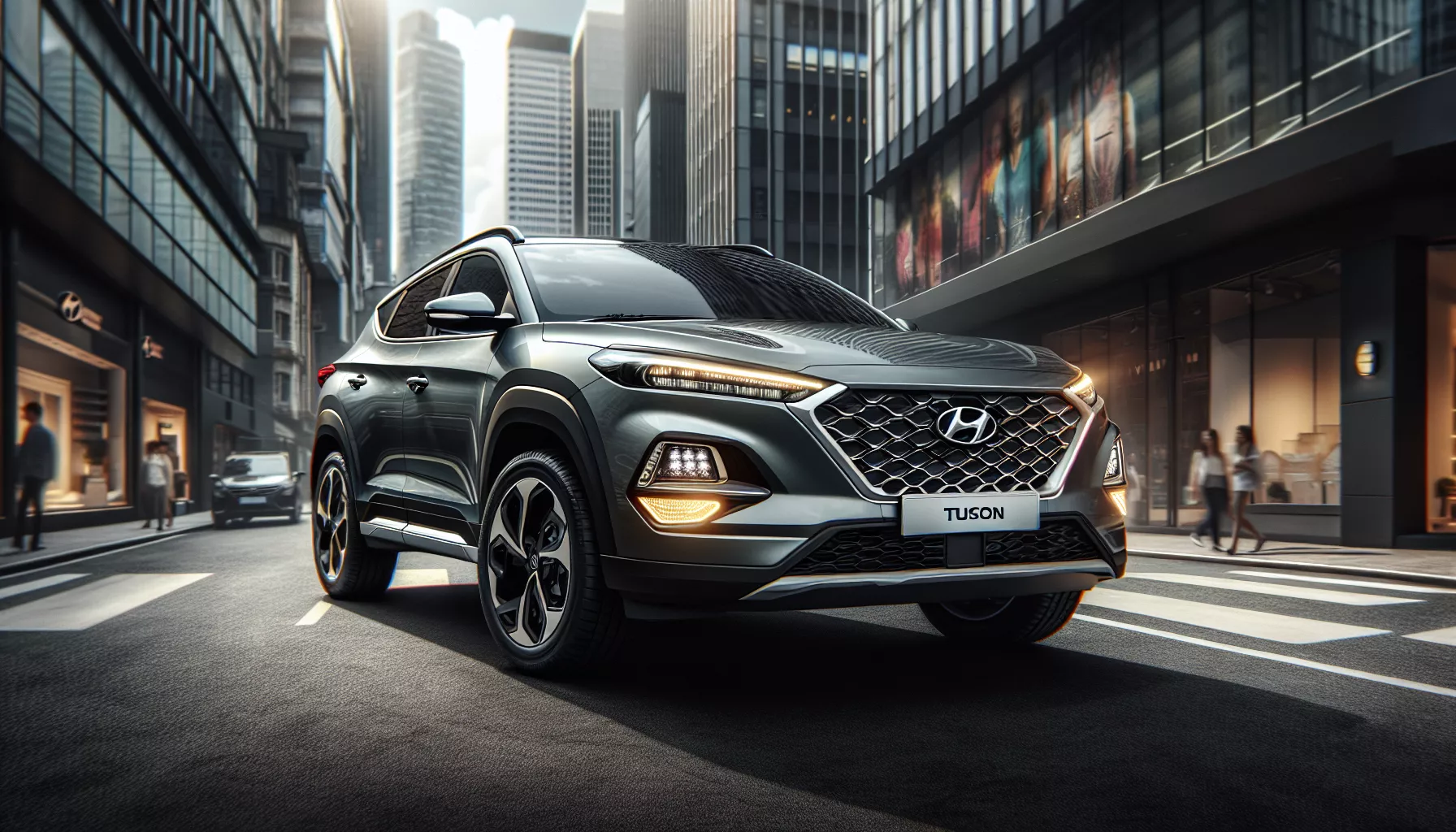 Hyundai Tucson với thiết kế hiện đại và táo bạo