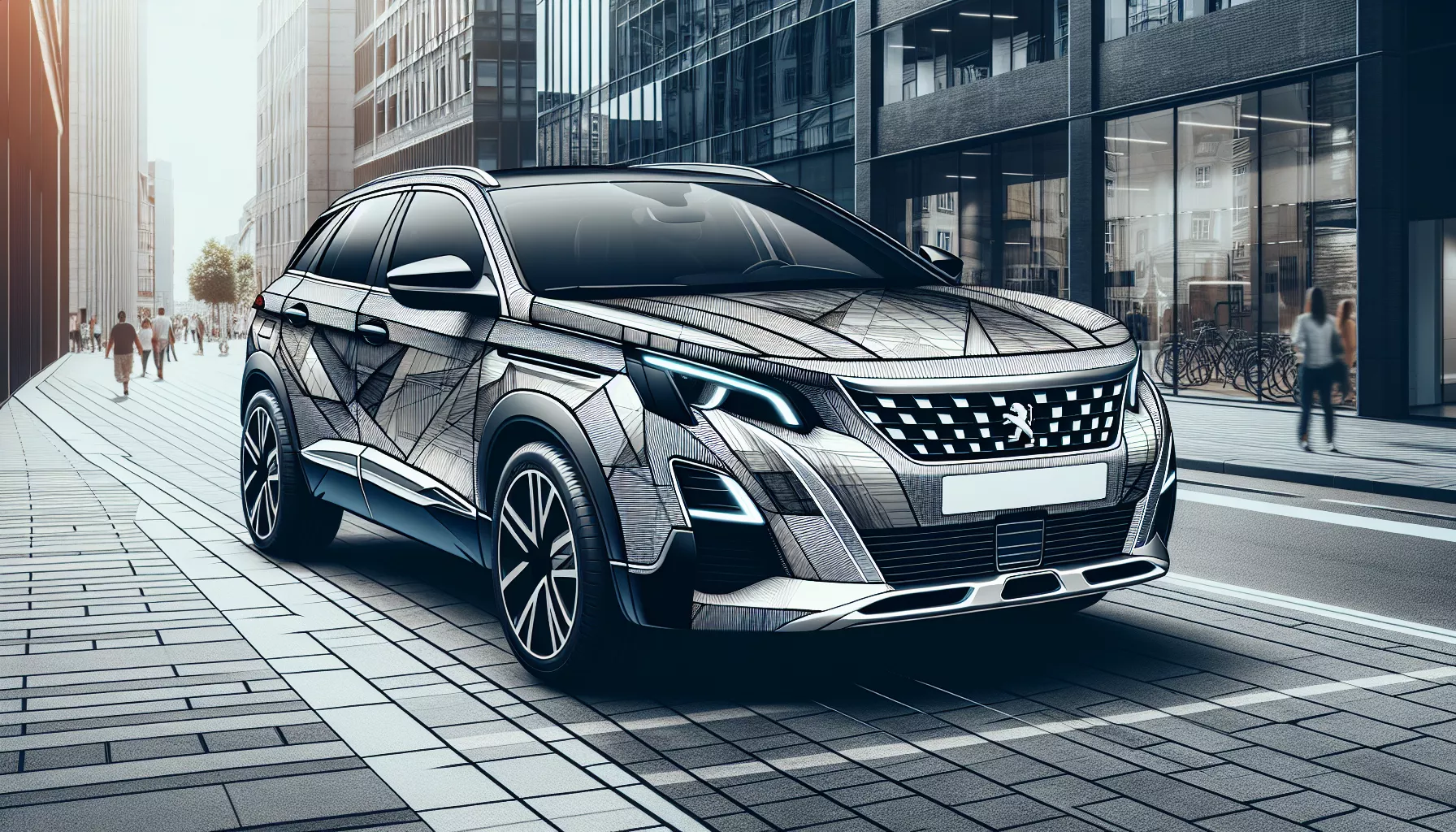 Thiết kế ngoại thất Peugeot 3008 sang trọng và cá tính