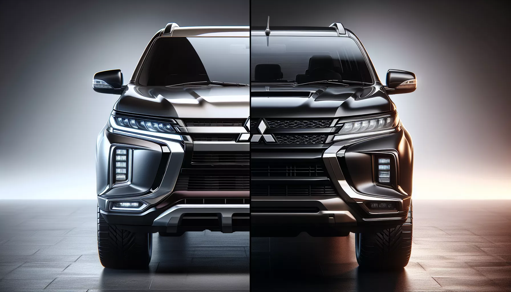 So sánh ngoại thất Mitsubishi Pajero Sport và Toyota Fortuner