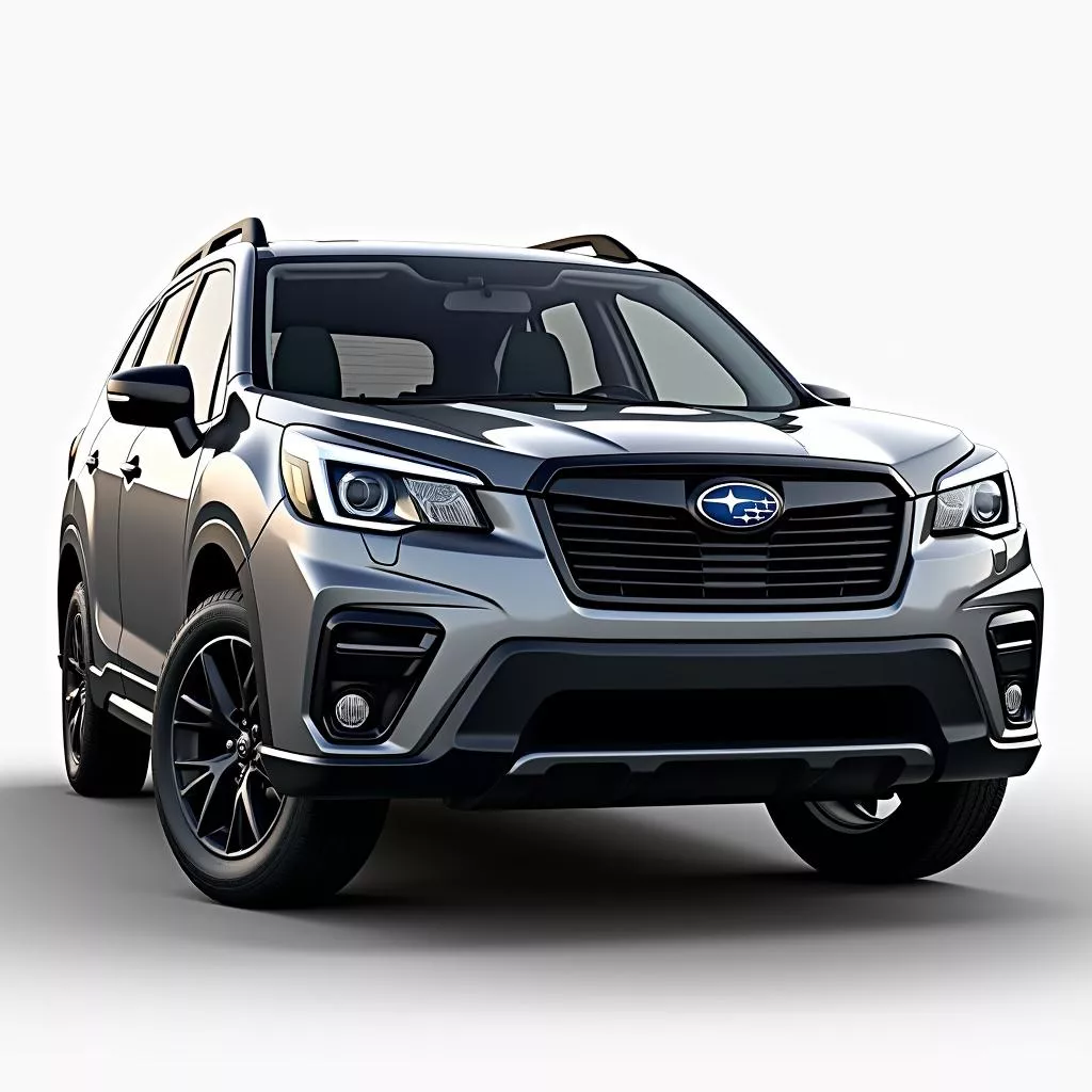 Subaru Forester với thiết kế ngoại thất mạnh mẽ và nam tính